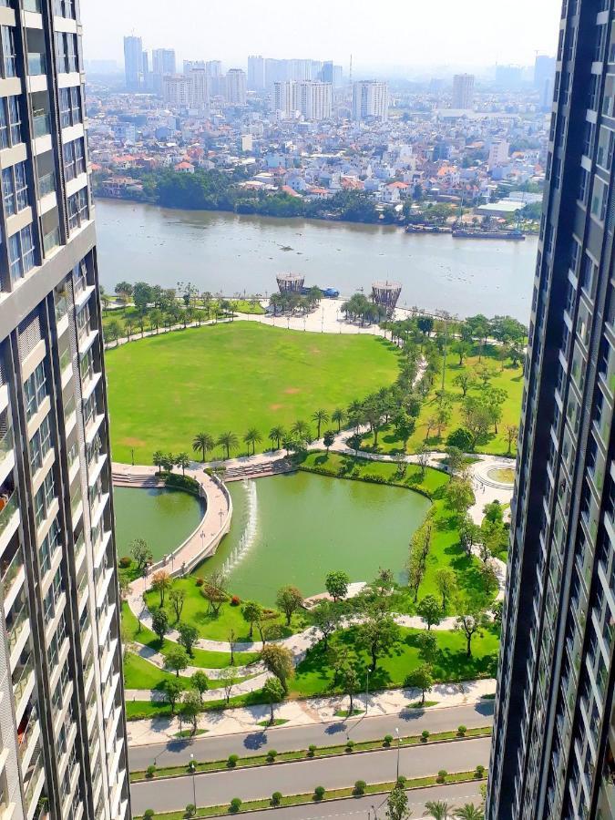Luxury Vinhomes Central Park Humi Apartment Ho Şi Min Exterior foto