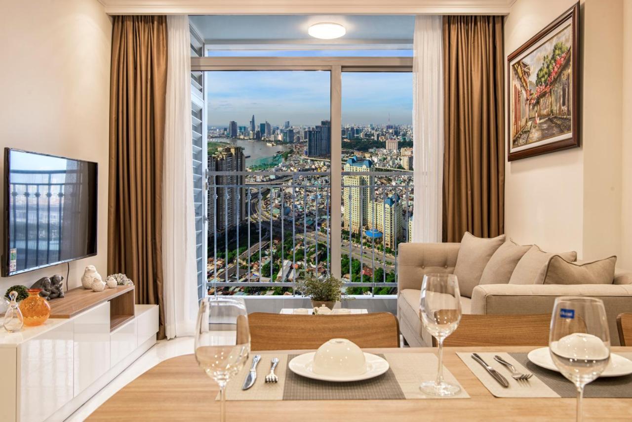 Luxury Vinhomes Central Park Humi Apartment Ho Şi Min Exterior foto